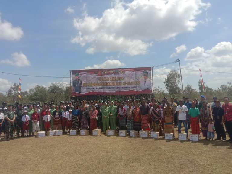 TMMD ke-125 di Belu: Sinergi TNI dan Masyarakat Pacu Pembangunan Infrastruktur dan Kesejahteraan